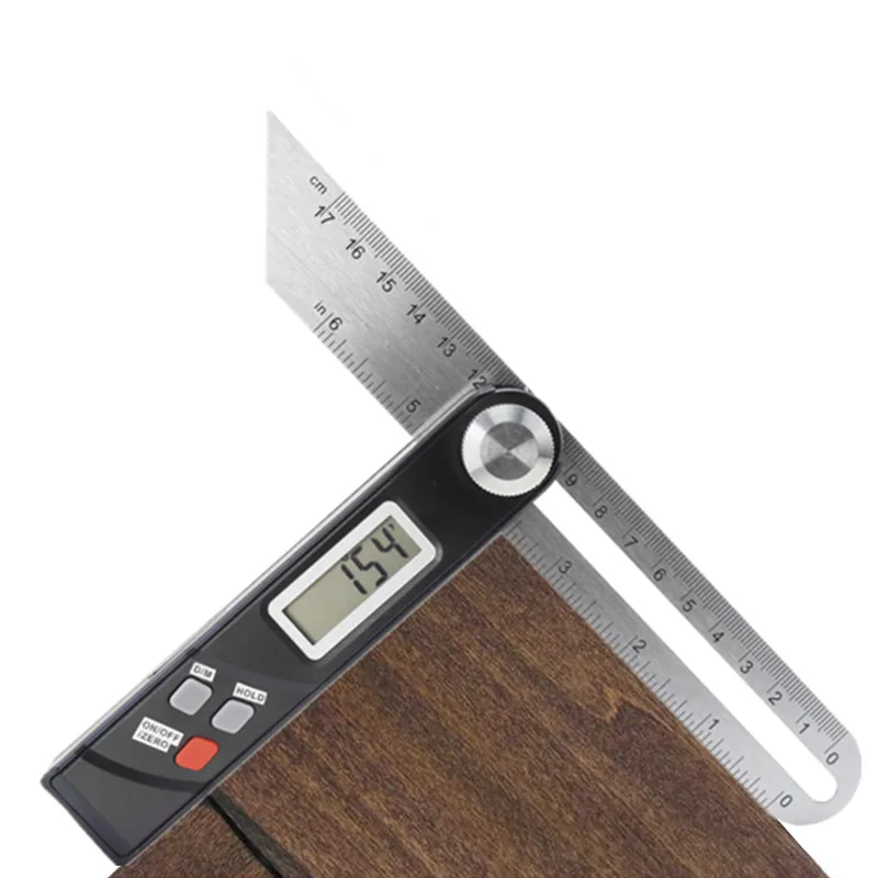 Electronic Level 360 Degree Angle Finder T Bevel Gauge Digital Protractor Inclinometer Ruler Sliding LCD Display Stainless Steel
Electronic Level 360 Degree Angle Finder T Bevel Gauge Digital Protractor Inclinometer Ruler Sliding LCD Display Stainless Steel