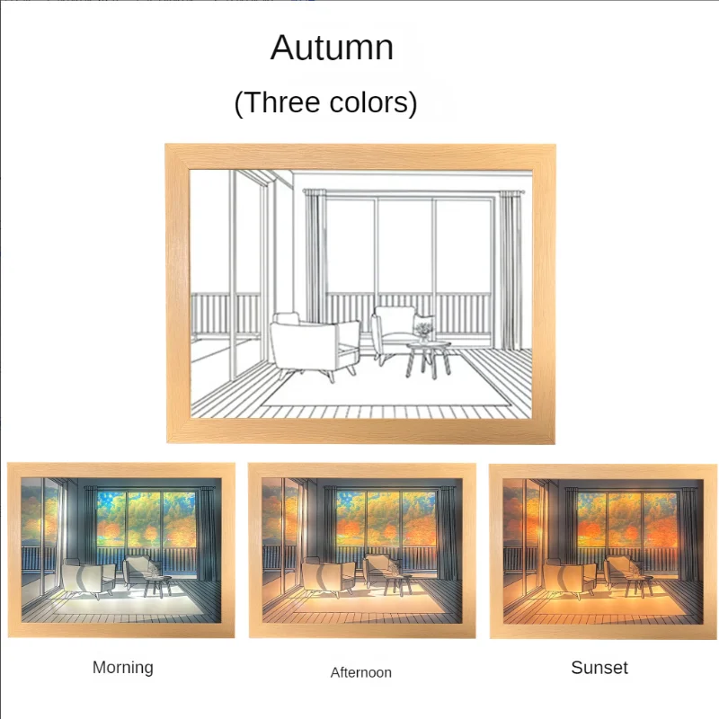 3 Color Lights Led Decorative Painting Usb Plug Creative Light and Shadow Sketch Living Room Bedroom Bedside Decor Sun Paintings
3 Color Lights Led Decorative Painting Usb Plug Creative Light and Shadow Sketch Living Room Bedroom Bedside Decor Sun Paintings