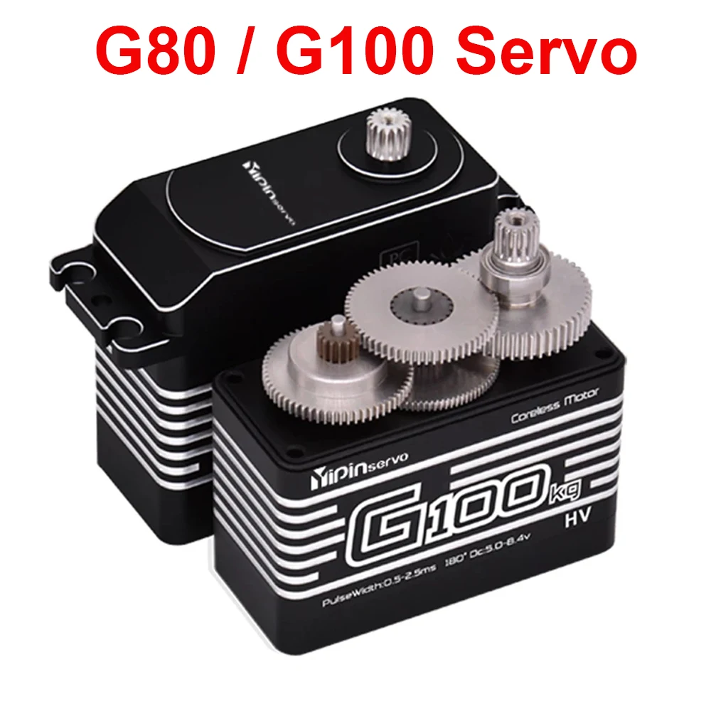 Сервоприводы G80 80 кг/G100 100 кг без сердечника с большим крутящим моментом, 6-8,4 в, большая модель, высокоскоростной мотор для 1/5 гусеничного авто...
Сервоприводы G80 80 кг/G100 100 кг без сердечника с большим крутящим моментом, 6-8,4 в, большая модель, высокоскоростной мотор для 1/5 гусеничного авто...