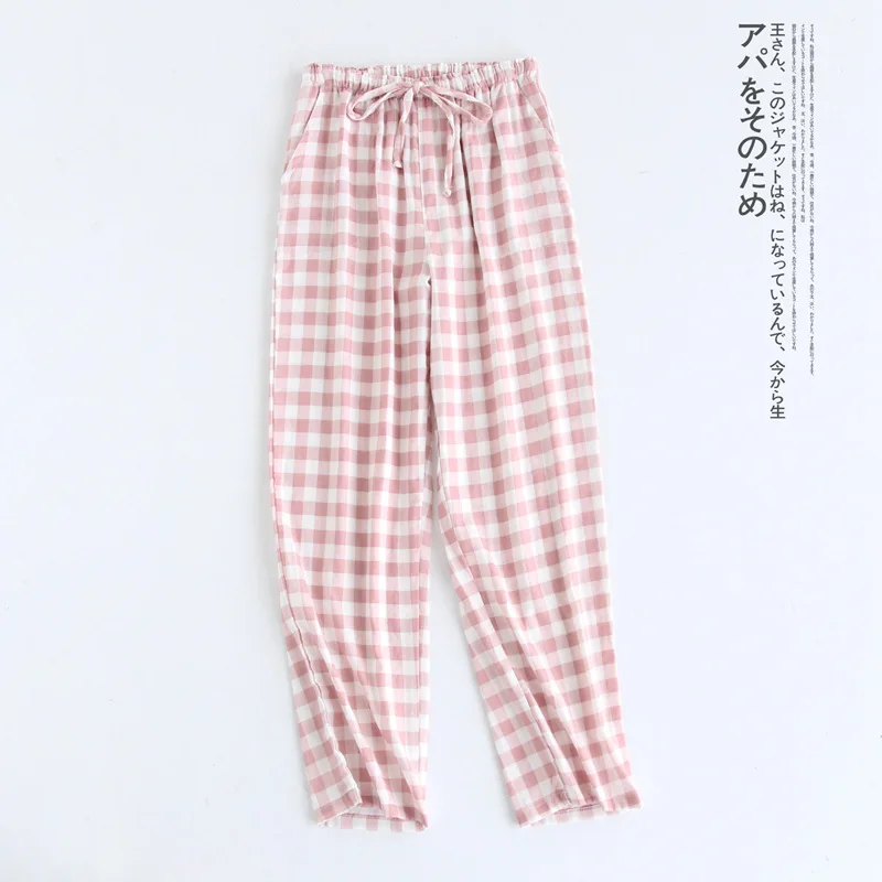 New Couple Lattice Pajama Pants Men and Women Summer Thin Cotton Trousers Casual Home Pants Sleepwear Plaid Pajama Pants 
New Couple Lattice Pajama Pants Men and Women Summer Thin Cotton Trousers Casual Home Pants Sleepwear Plaid Pajama Pants