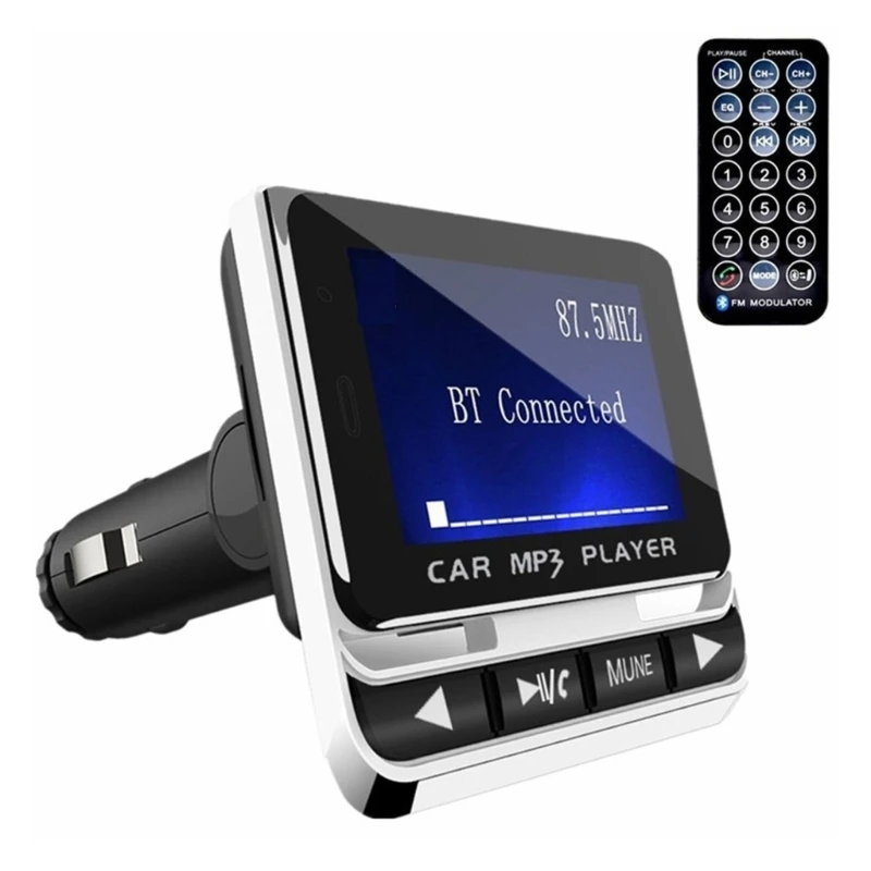 094D Wireless Bluetooth-compatible Handfree AUX Car LCD-Stereo Music Receiver Adapter
094D Wireless Bluetooth-compatible Handfree AUX Car LCD-Stereo Music Receiver Adapter