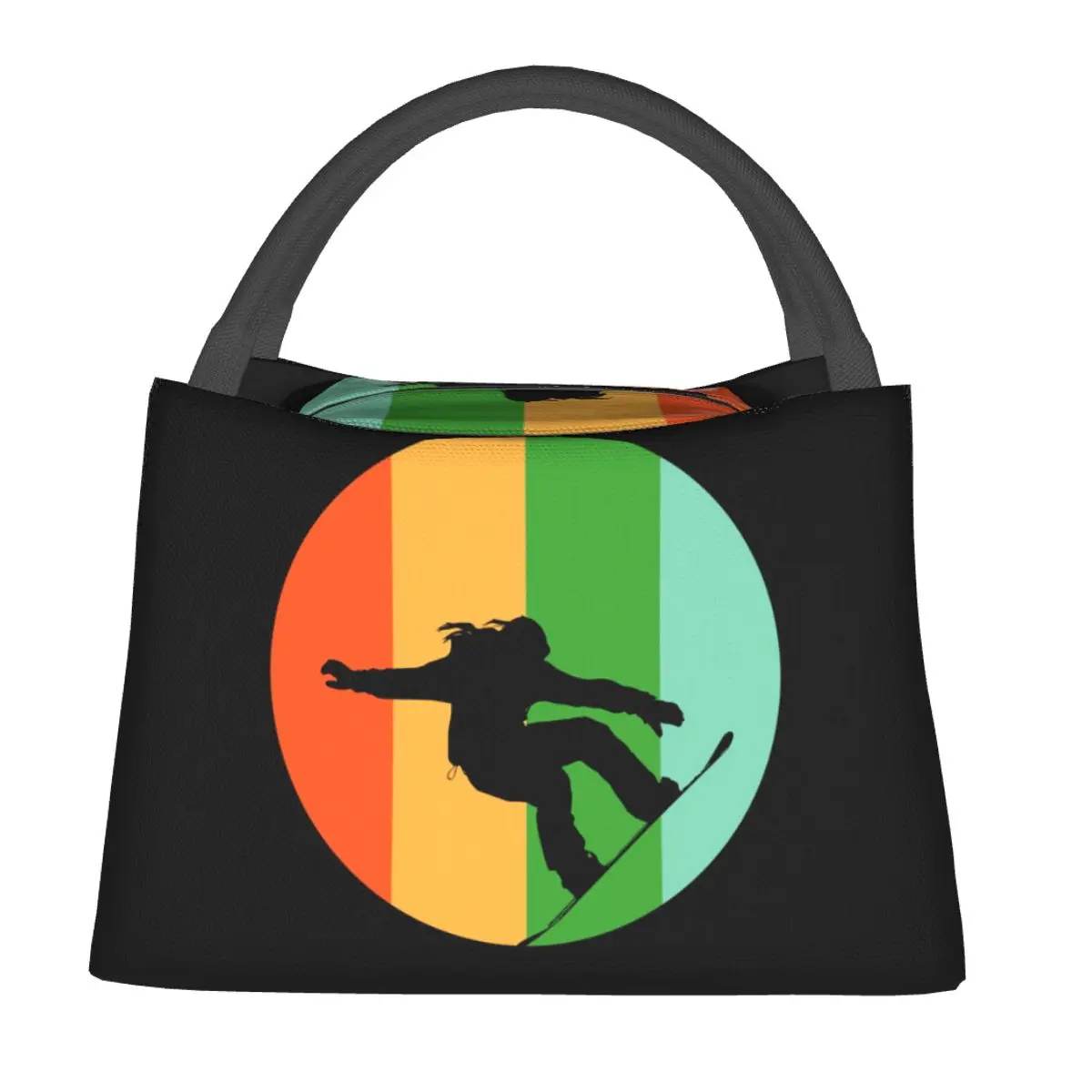 Snowboarding Striped Lunch Bag snowboard sport Funny Lunch Box Picnic Portable Zipper Tote Food Bags For Men Designer Cooler Bag
Snowboarding Striped Lunch Bag snowboard sport Funny Lunch Box Picnic Portable Zipper Tote Food Bags For Men Designer Cooler Bag