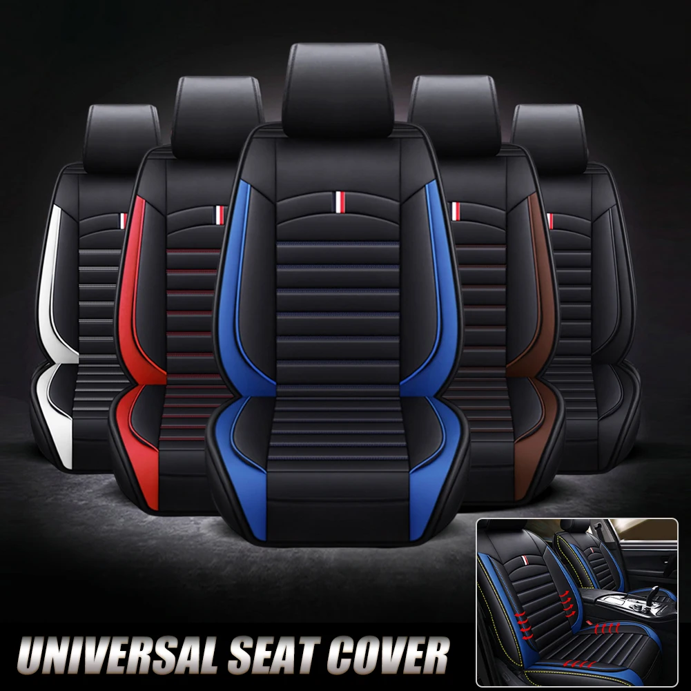 Universal Car Seat Cover PU Leather Seat Cushion Single Seat Front Rear Driver Passenger Seat Protector Interior Accessories
Universal Car Seat Cover PU Leather Seat Cushion Single Seat Front Rear Driver Passenger Seat Protector Interior Accessories