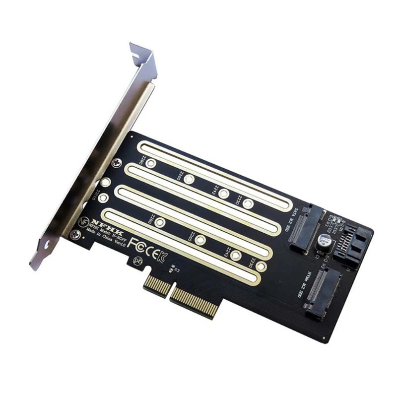 1PC Add On Cards NVMe .2 SSD To PCIe , .2 SSD dual-purpose Adapter With Bracket PCIE to M2/M.2 Adapter
1PC Add On Cards NVMe .2 SSD To PCIe , .2 SSD dual-purpose Adapter With Bracket PCIE to M2/M.2 Adapter