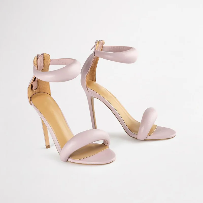 New Professional Casual Sexy Round Toe High Heels Back Bag Back Zipper Stiletto Heel Bubble Ring One Open Toe Large Size Sandals
New Professional Casual Sexy Round Toe High Heels Back Bag Back Zipper Stiletto Heel Bubble Ring One Open Toe Large Size Sandals