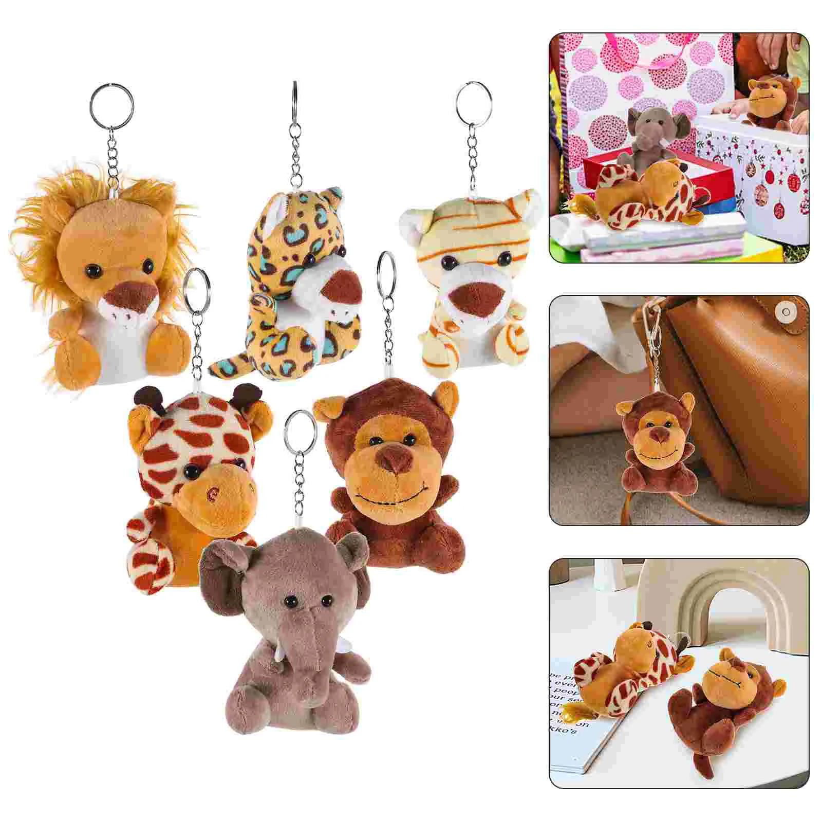 6 pcs Mini Plush Animal Toys Small Stuffed Forest Animal Mini Plush Stuffed Animal for Kids
6 pcs Mini Plush Animal Toys Small Stuffed Forest Animal Mini Plush Stuffed Animal for Kids