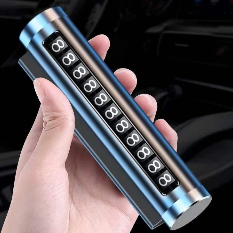 Car Temporary Parking Card Metal Rotatable Telephone Number Plate Aluminum Stickers Universal Car-styling Auto Accessories
Car Temporary Parking Card Metal Rotatable Telephone Number Plate Aluminum Stickers Universal Car-styling Auto Accessories