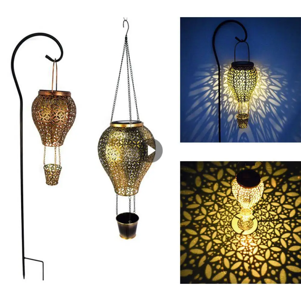Fire Hot Air Balloon Water Can Solar Lighted Outdoor Garden Decoration Lamp Lantern Pathway Patio Lawn Grass Yard Light Decor
Fire Hot Air Balloon Water Can Solar Lighted Outdoor Garden Decoration Lamp Lantern Pathway Patio Lawn Grass Yard Light Decor