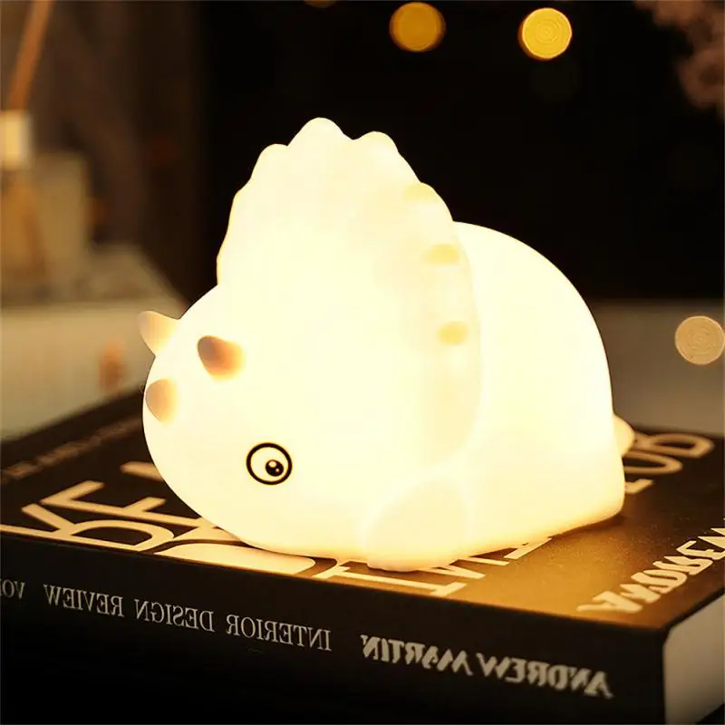 2~10PCS Sleep Night Light Dinosaur Silicone Lamp Bedroom Decoration Led Light Childrens Holiday Gift Usb Charging Animal Light
2~10PCS Sleep Night Light Dinosaur Silicone Lamp Bedroom Decoration Led Light Childrens Holiday Gift Usb Charging Animal Light