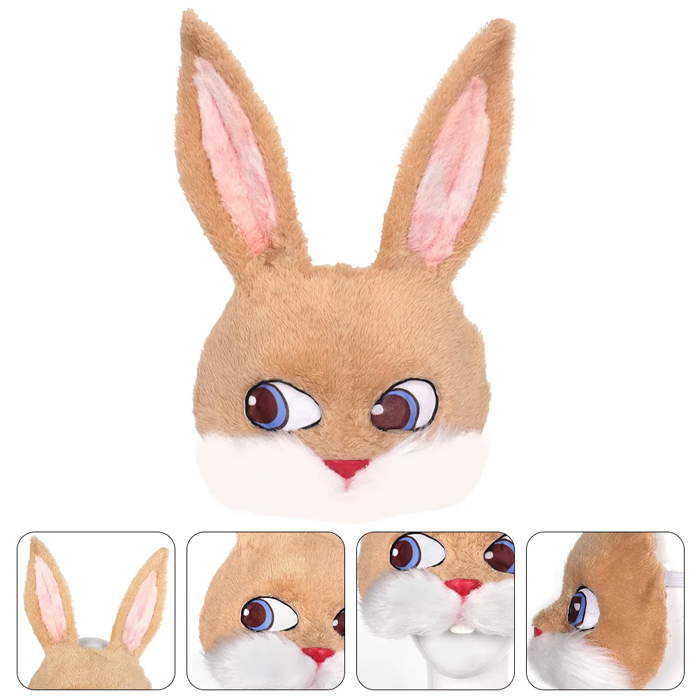 Accessories Animal Mask Bunny Head Party Ornament Rabbit Stage Plush Adult Miss Decorative
Accessories Animal Mask Bunny Head Party Ornament Rabbit Stage Plush Adult Miss Decorative