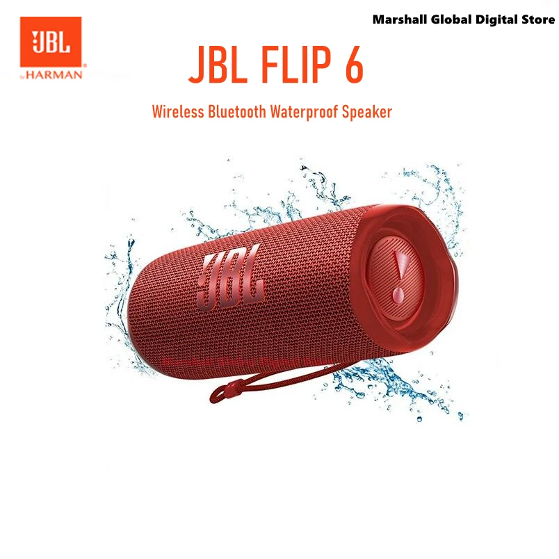 Original JBL Flip 6 Bluetooth HIFI Speaker FLIP6 Portable IPX7 Waterproof Outdoor Stereo Bass Music Track Independent Tweeter
Original JBL Flip 6 Bluetooth HIFI Speaker FLIP6 Portable IPX7 Waterproof Outdoor Stereo Bass Music Track Independent Tweeter