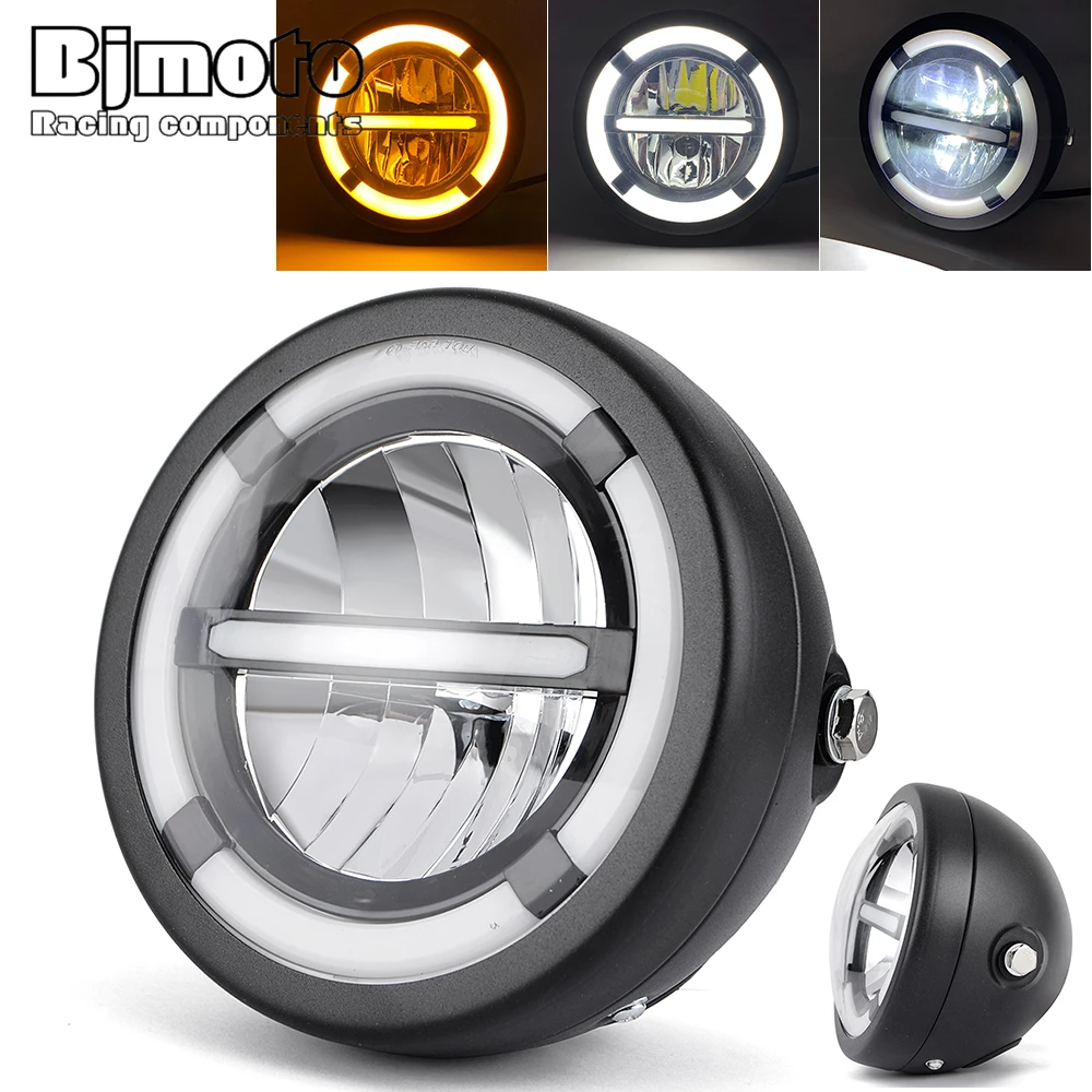 16cm/6.5" Motorcycle LED Headlight Head Lamp Bulb Universal Round Head Light For Yamaha suzuki Cruisers Choppers Cafe racers
16cm/6.5" Motorcycle LED Headlight Head Lamp Bulb Universal Round Head Light For Yamaha suzuki Cruisers Choppers Cafe racers