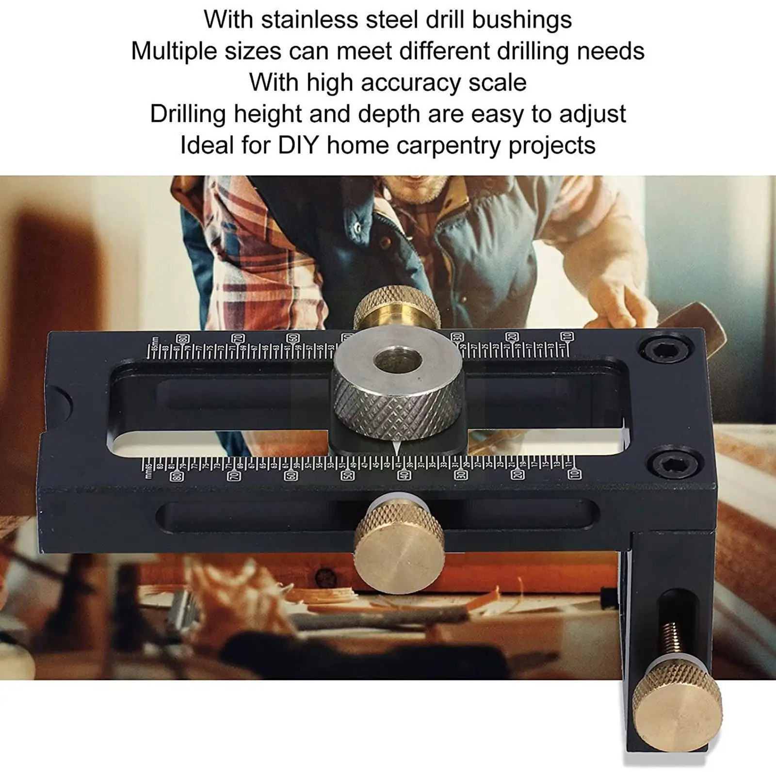 3 In 1 Woodworking Doweling Jig Kit Positioning Punch Tools Tool Hole Puncher Guide Diy Drill Furniture Jig Pocket Hole Loc U1m9
3 In 1 Woodworking Doweling Jig Kit Positioning Punch Tools Tool Hole Puncher Guide Diy Drill Furniture Jig Pocket Hole Loc U1m9