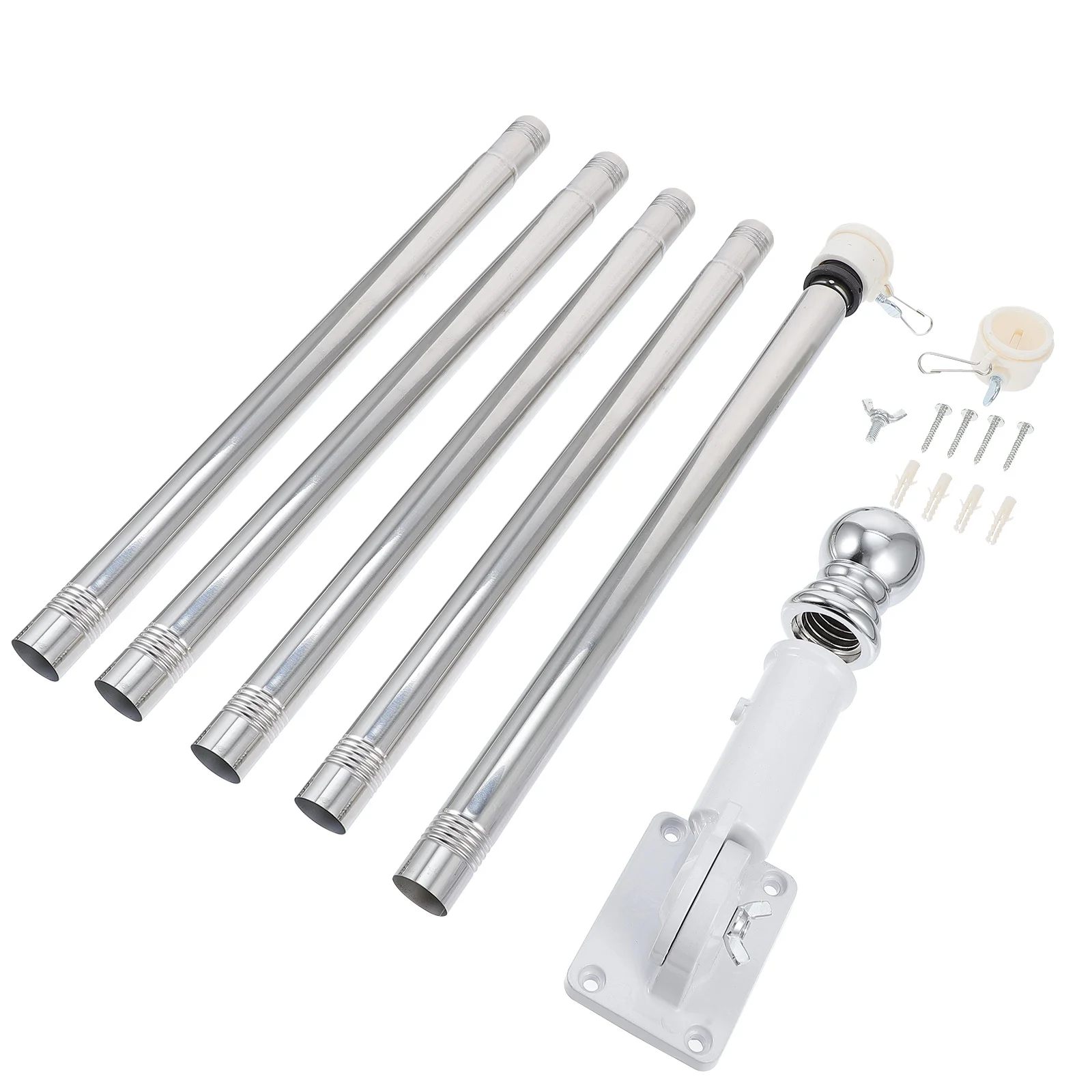 Flagpole Metal Brackets Flag Pole Bracket Foot Wall Mount Flag Pole Kit Aluminum Alloy Flag Pole House Wall Flag Holder Pole
Flagpole Metal Brackets Flag Pole Bracket Foot Wall Mount Flag Pole Kit Aluminum Alloy Flag Pole House Wall Flag Holder Pole