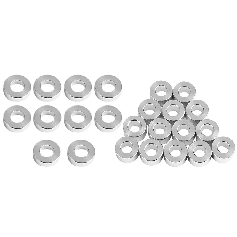 2X 3D Printer Accessories Aluminum Column Flat Gasket Bushings 3Mm/ 6Mm Aluminum Bushings Aluminum Bars For Openbuilds CNC Build 
2X 3D Printer Accessories Aluminum Column Flat Gasket Bushings 3Mm/ 6Mm Aluminum Bushings Aluminum Bars For Openbuilds CNC Build