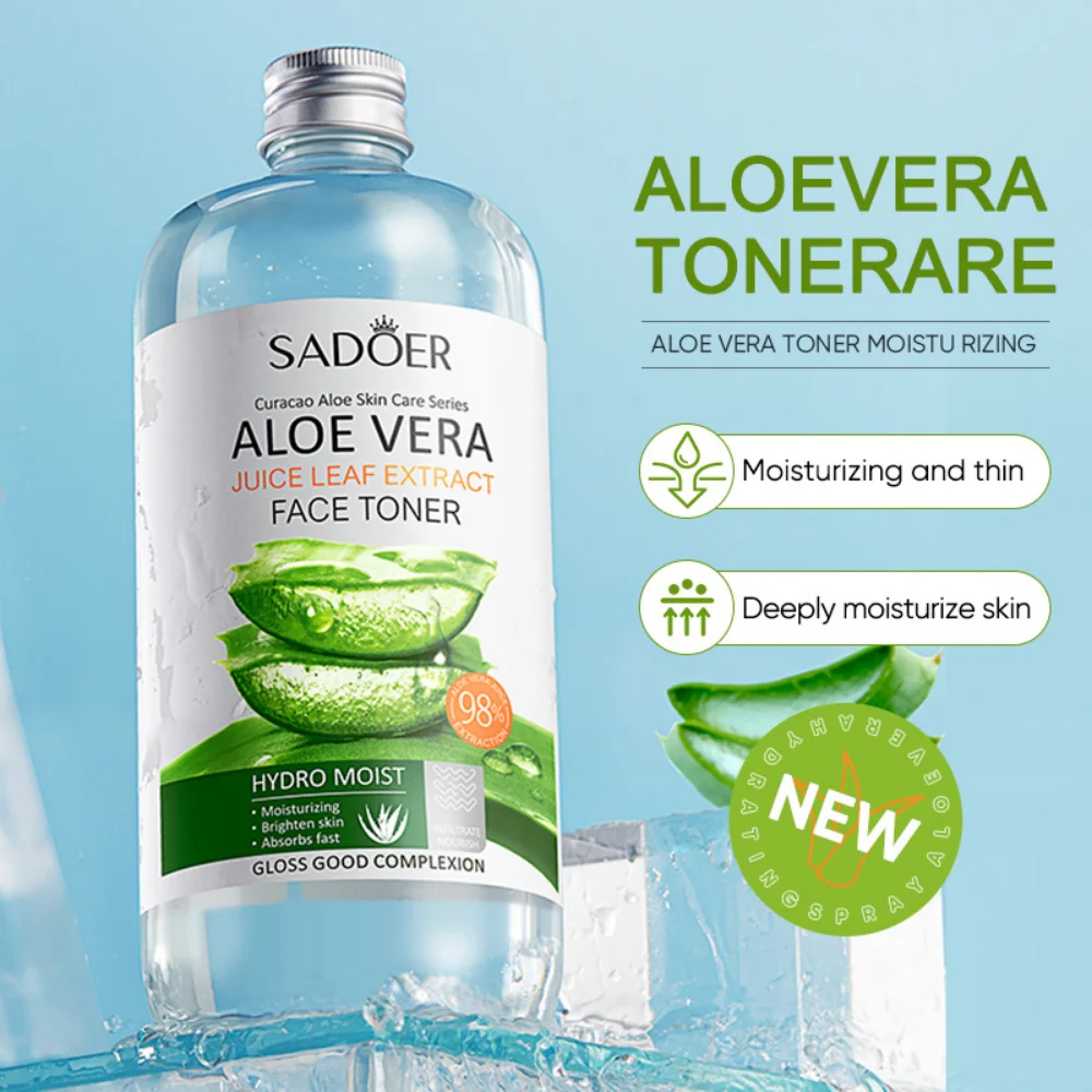 Aloe Vera Toner 500ml Hydrating Facial Toner PH Balance Moisturizing Face Gentle Repair Skin Facial Toner For Women Skin Care
Aloe Vera Toner 500ml Hydrating Facial Toner PH Balance Moisturizing Face Gentle Repair Skin Facial Toner For Women Skin Care