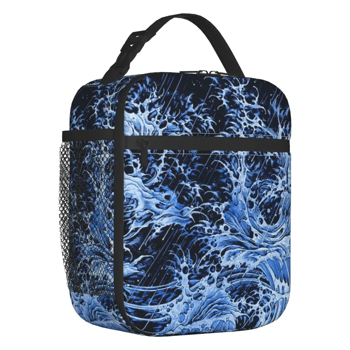 Splash Of Blue Insulated Lunch Bags for Women Wave Resuable Cooler Thermal Food Lunch Box Outdoor Camping Travel
Splash Of Blue Insulated Lunch Bags for Women Wave Resuable Cooler Thermal Food Lunch Box Outdoor Camping Travel