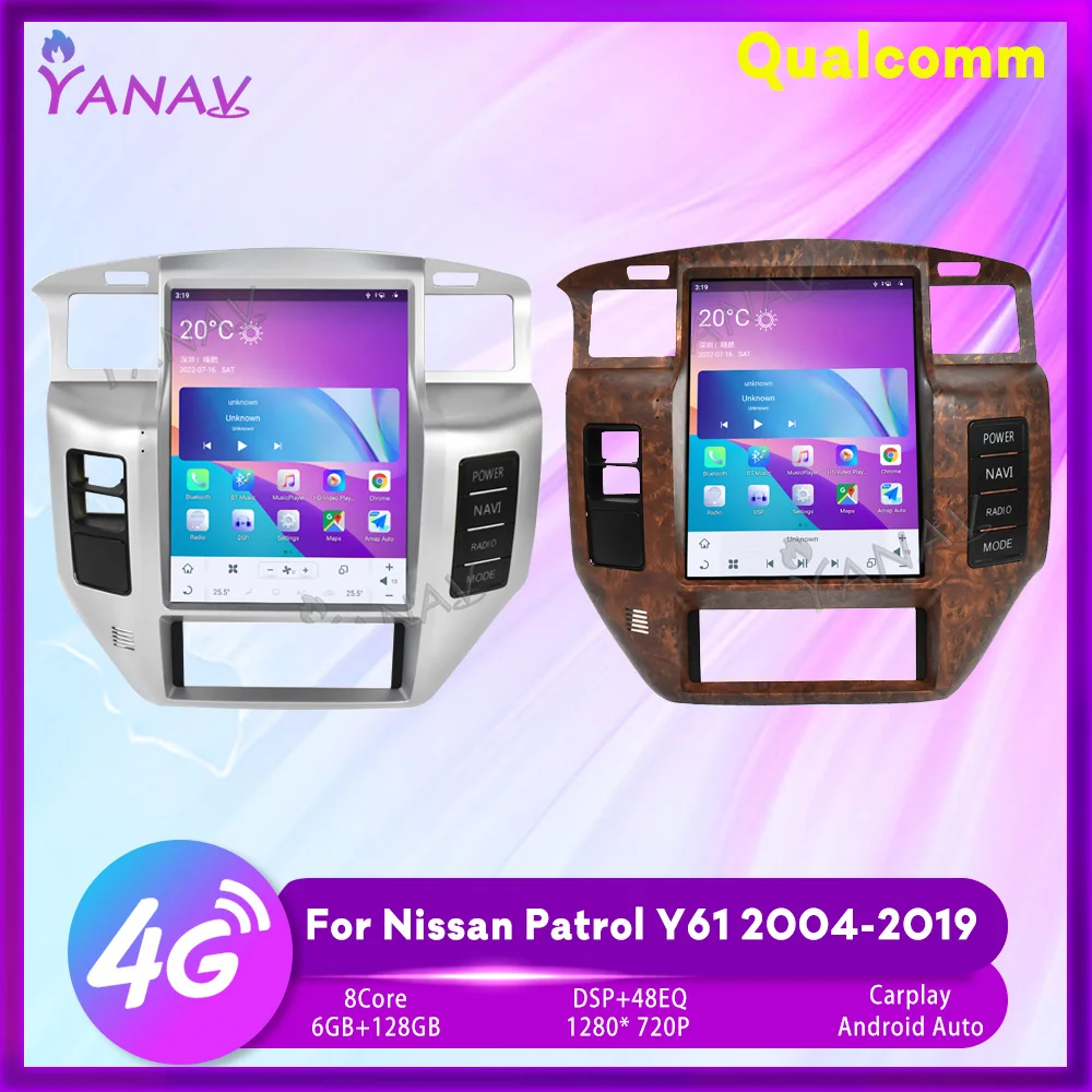 12.1 Inch Tesla Screen Car Radio GPS Navigation For NISSAN PATROL Y61 2Din Android Head Unit Stereo Receiver Multimedia Player
12.1 Inch Tesla Screen Car Radio GPS Navigation For NISSAN PATROL Y61 2Din Android Head Unit Stereo Receiver Multimedia Player
