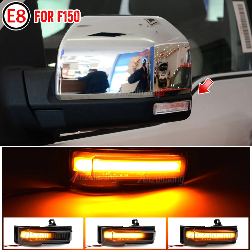 LED Side Fender Dynamic Turn Signal Light Marker Lamp For Ford F-150 F150 2015-2020 
LED Side Fender Dynamic Turn Signal Light Marker Lamp For Ford F-150 F150 2015-2020
