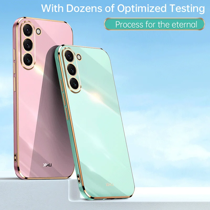 Plating TPU Case for Samsung S23 Ultra S23Plus Silicone TPU Back Cover Soft Phone Case for Samsung Galaxy S23+ Shockproof Coque
Plating TPU Case for Samsung S23 Ultra S23Plus Silicone TPU Back Cover Soft Phone Case for Samsung Galaxy S23+ Shockproof Coque