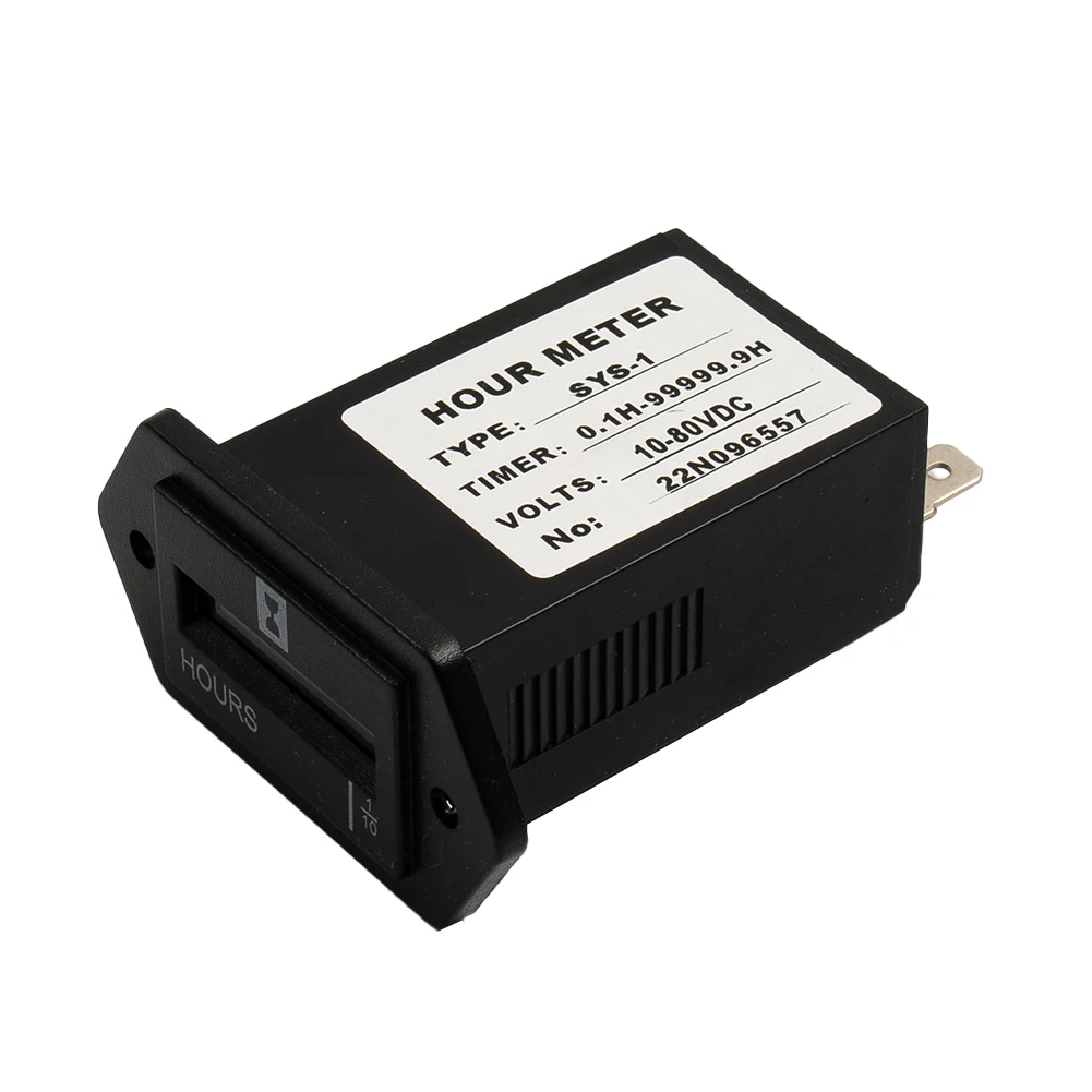Portable Useful Hour Meter Chronograph HM002 Mechanical 1pcs Replacement 6V-80V DC Accessories Black Damp-proof
Portable Useful Hour Meter Chronograph HM002 Mechanical 1pcs Replacement 6V-80V DC Accessories Black Damp-proof
