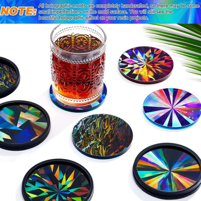Holographic Light And Shadow Cup Pad Mat Mold Handmade Tea Tray Coffee Placemat Coaster Silicone Resin Mould DIY Crafts
Holographic Light And Shadow Cup Pad Mat Mold Handmade Tea Tray Coffee Placemat Coaster Silicone Resin Mould DIY Crafts
