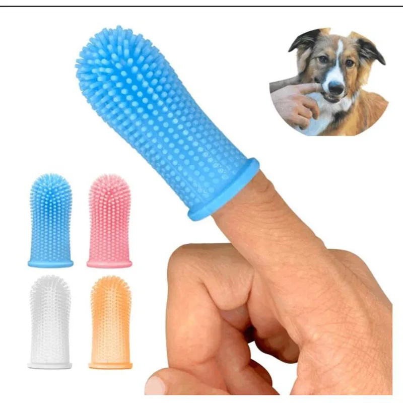 Dog Toothbrush Silicone Puppy Toothbrush Dog Tooth Cleaner Dog Finger Toothbrush for Pet Dental Care Accessories Pet Products
Dog Toothbrush Silicone Puppy Toothbrush Dog Tooth Cleaner Dog Finger Toothbrush for Pet Dental Care Accessories Pet Products