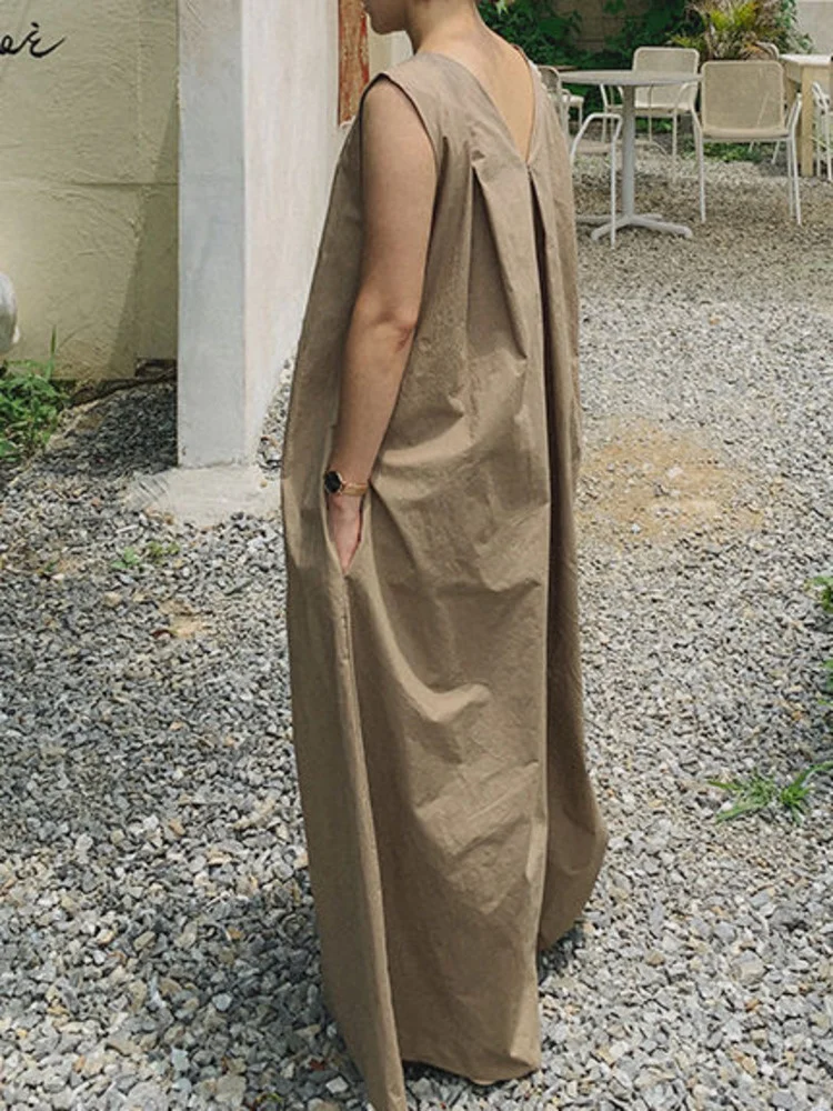 For Jumpsuits Wide Women Patchwork Leg V-neck Sleeveless Solid Color Casual Thin Female Clothes 2023 Summer New
For Jumpsuits Wide Women Patchwork Leg V-neck Sleeveless Solid Color Casual Thin Female Clothes 2023 Summer New