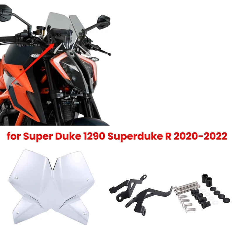 Motorcycle Windscreen Windshield Screen Shield Wind Deflector Parts For Super Duke 1290 Superduke R 2020-2022 Transparent Gray
Motorcycle Windscreen Windshield Screen Shield Wind Deflector Parts For Super Duke 1290 Superduke R 2020-2022 Transparent Gray