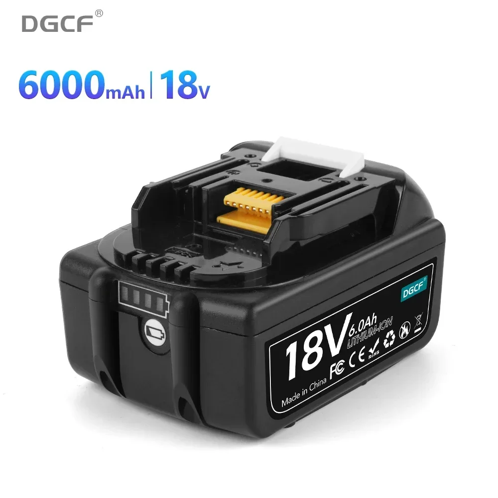 Аккумулятор BL1860 6 Ач для Makita, литий-ионный аккумулятор 18 в для электроинструментов, Сменный аккумулятор для отвертки LXT, BL1850, BL1840, HD20231130 
Аккумулятор BL1860 6 Ач для Makita, литий-ионный аккумулятор 18 в для электроинструментов, Сменный аккумулятор для отвертки LXT, BL1850, BL1840, HD20231130