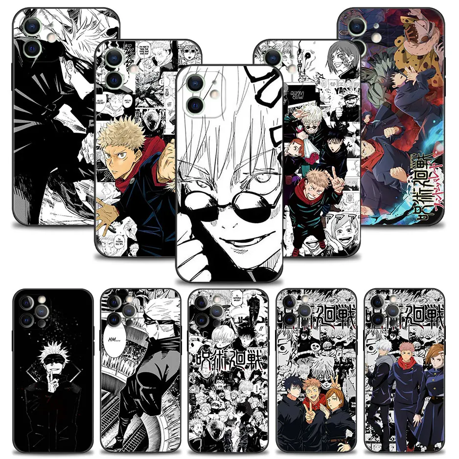 Smartphone Case for iPhone 13 12 11 Pro XS Max XR X 8 7 6 6S Plus SE 5 14 13mini Cover Silicon Coque Japan Anime Jujutsu Kaisen
Smartphone Case for iPhone 13 12 11 Pro XS Max XR X 8 7 6 6S Plus SE 5 14 13mini Cover Silicon Coque Japan Anime Jujutsu Kaisen