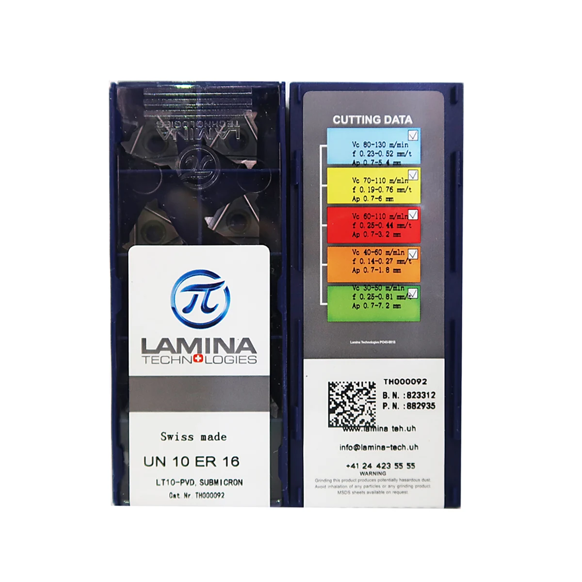 LAMINA 100% Original UN 10 IR16 LT10 UN 10 ER16 LT10 CNC Lathe Machine Treading Turning Toos Insert
LAMINA 100% Original UN 10 IR16 LT10 UN 10 ER16 LT10 CNC Lathe Machine Treading Turning Toos Insert