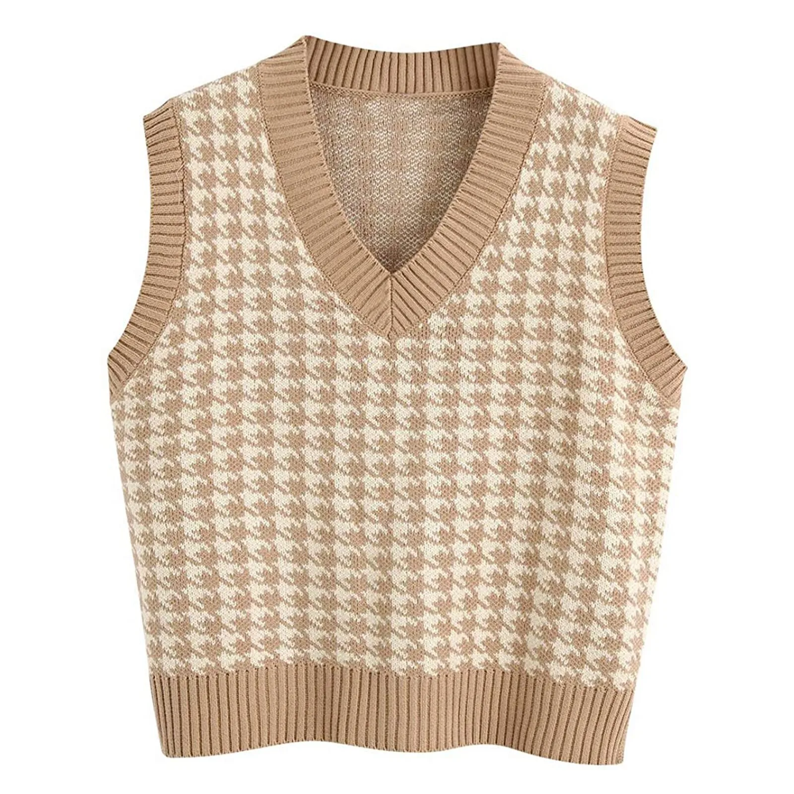 Woman Sweaters Sweater Vest Women's Slim V-neck Knitted Mid-length Sleeveless Spring Autumn Women Femme Chandails Pull Hiver
Woman Sweaters Sweater Vest Women's Slim V-neck Knitted Mid-length Sleeveless Spring Autumn Women Femme Chandails Pull Hiver