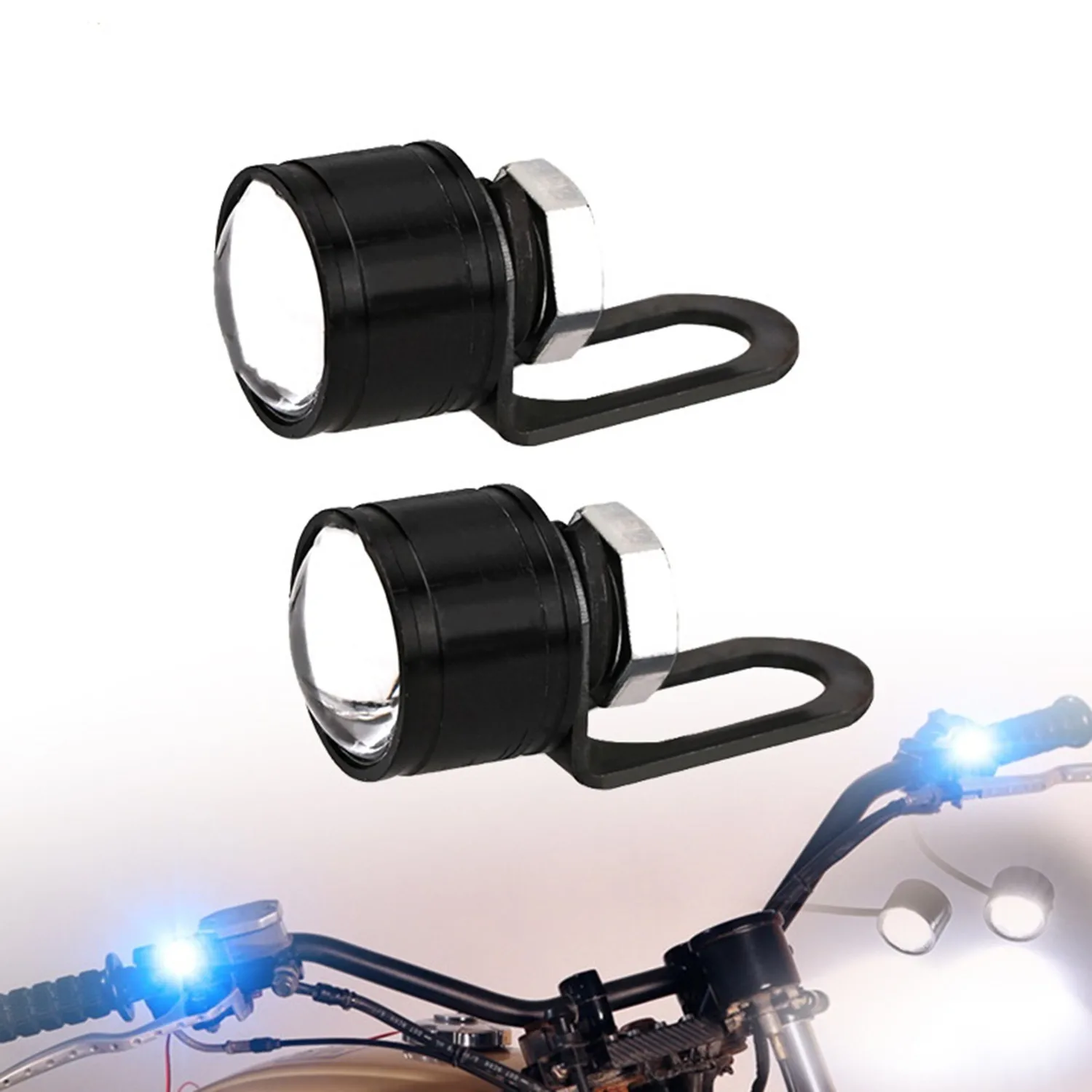 

Motorcycle Signal Lamps Car Eagle Eye LED Reverse Backup Driving Strobe Light Fog Lamp Headlight Daytime Running Lights