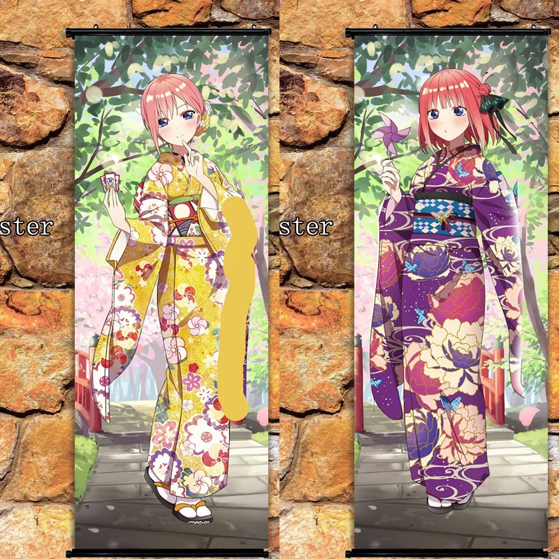Anime Poster The Quintessential Quintuplets Nakano Nino Ichika wall scroll art picture home decoration 105x40cm
Anime Poster The Quintessential Quintuplets Nakano Nino Ichika wall scroll art picture home decoration 105x40cm
