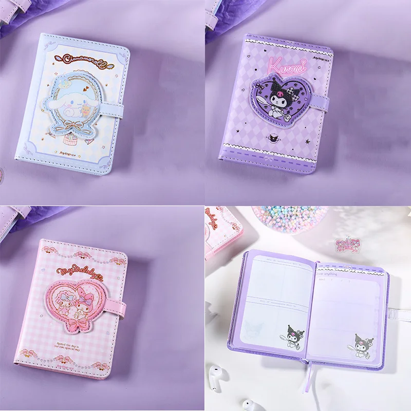 Sanrioed Kuromi My Melody Cinnamoroll Cartoon High Face Value Student Notebook Cute Anime Peripherals Magnetic Buckle Book
Sanrioed Kuromi My Melody Cinnamoroll Cartoon High Face Value Student Notebook Cute Anime Peripherals Magnetic Buckle Book