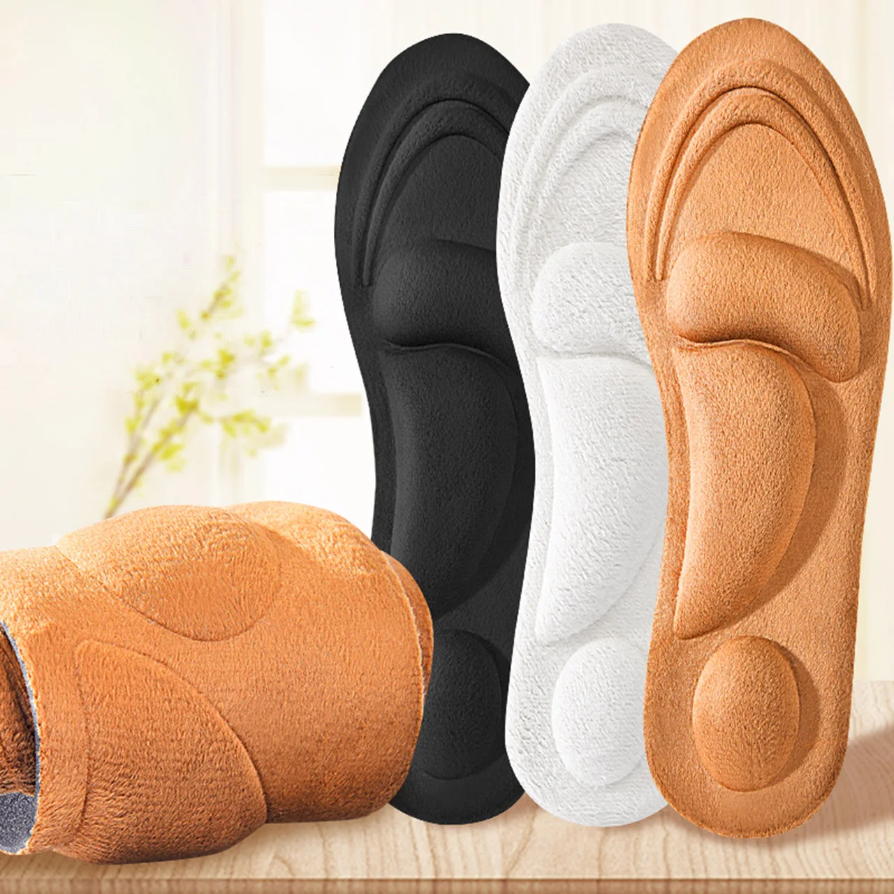 4D Stretch Thermal Insoles for Sport Shoes Wool Self Heated Thicken Skin-friendly Cushion for Women Orthopedic Keep Warm Insoles
4D Stretch Thermal Insoles for Sport Shoes Wool Self Heated Thicken Skin-friendly Cushion for Women Orthopedic Keep Warm Insoles