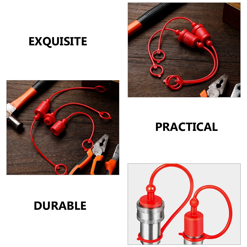 Hydraulic Caps Plug Plugs Coupler Cap Hose Covers Set Quick 2 Couplers Equipment Kit Connection Female Fittings Coupling
Hydraulic Caps Plug Plugs Coupler Cap Hose Covers Set Quick 2 Couplers Equipment Kit Connection Female Fittings Coupling