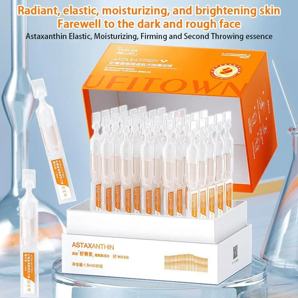Astaxanthin Anti Aging Face Serum Niacinamide Whitening Fine Moisturizing Remove Lines Care Firming 30pc Essence Spots Skin A9U8
Astaxanthin Anti Aging Face Serum Niacinamide Whitening Fine Moisturizing Remove Lines Care Firming 30pc Essence Spots Skin A9U8