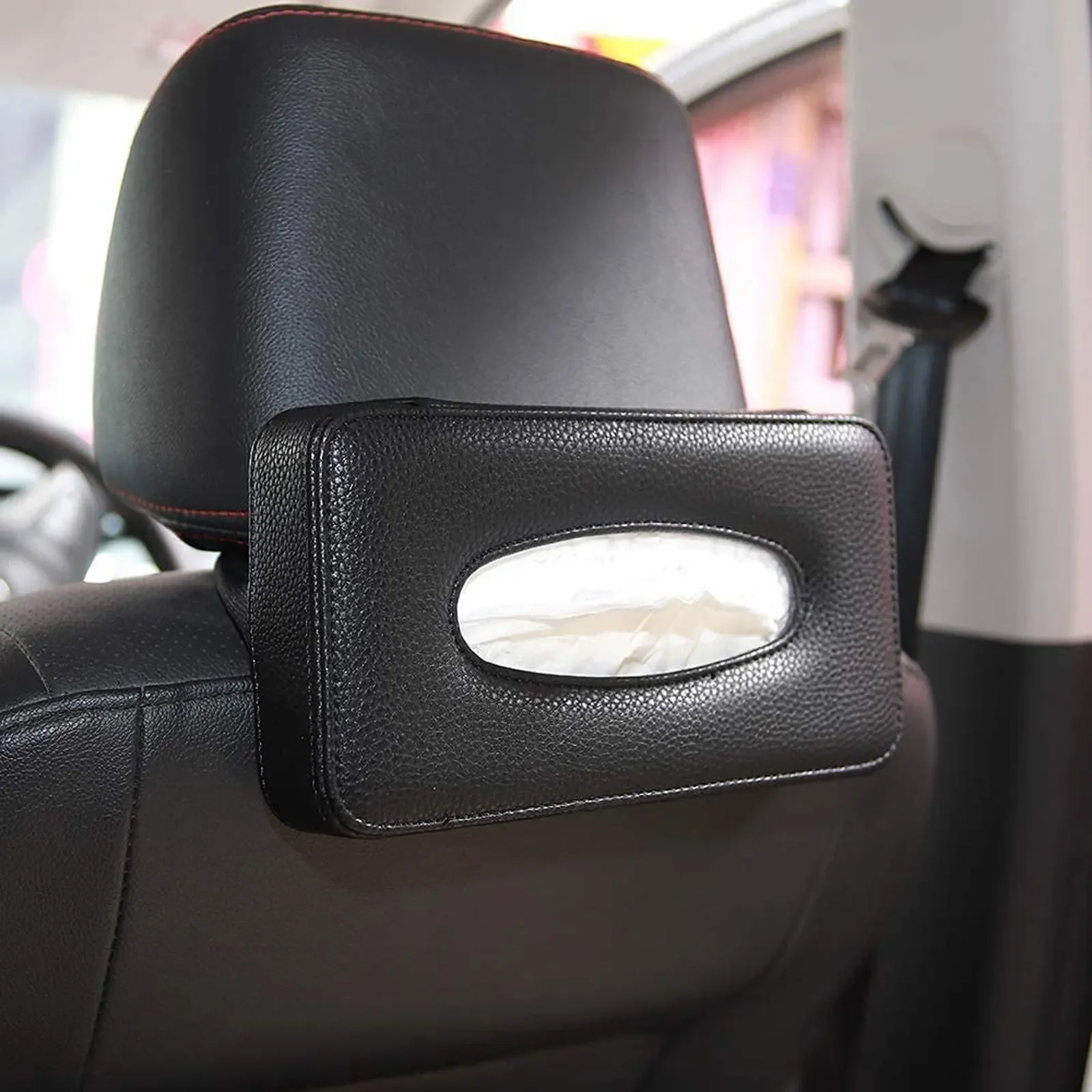 Black Car Back Seat Headrest Hanging Tissue Holder Case Mount Multi-use Car Tissue Paper Holder For Car & Truck
Black Car Back Seat Headrest Hanging Tissue Holder Case Mount Multi-use Car Tissue Paper Holder For Car & Truck