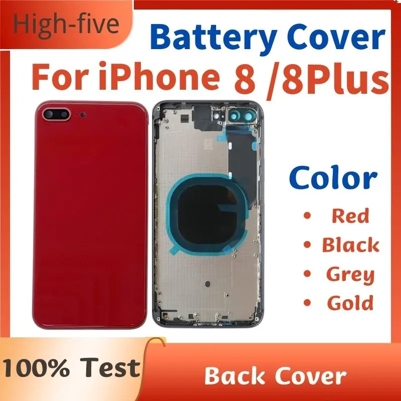 High Quality Battery Cover For iPhone 8 8G For iPhone 8Plus 8P 8 Plus Back Cover Case Housing Case With Middle Chassis Frame
High Quality Battery Cover For iPhone 8 8G For iPhone 8Plus 8P 8 Plus Back Cover Case Housing Case With Middle Chassis Frame