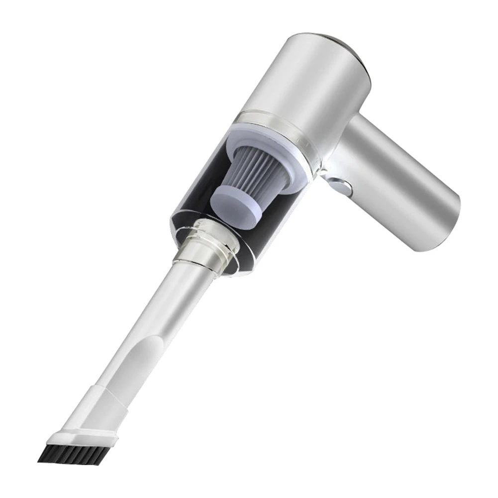 Portable Wet and Dry Car Vacuum Cleaner for Home 120W Power 9000Pa Suction Mini Wireless Cleaning Appliances White
Portable Wet and Dry Car Vacuum Cleaner for Home 120W Power 9000Pa Suction Mini Wireless Cleaning Appliances White