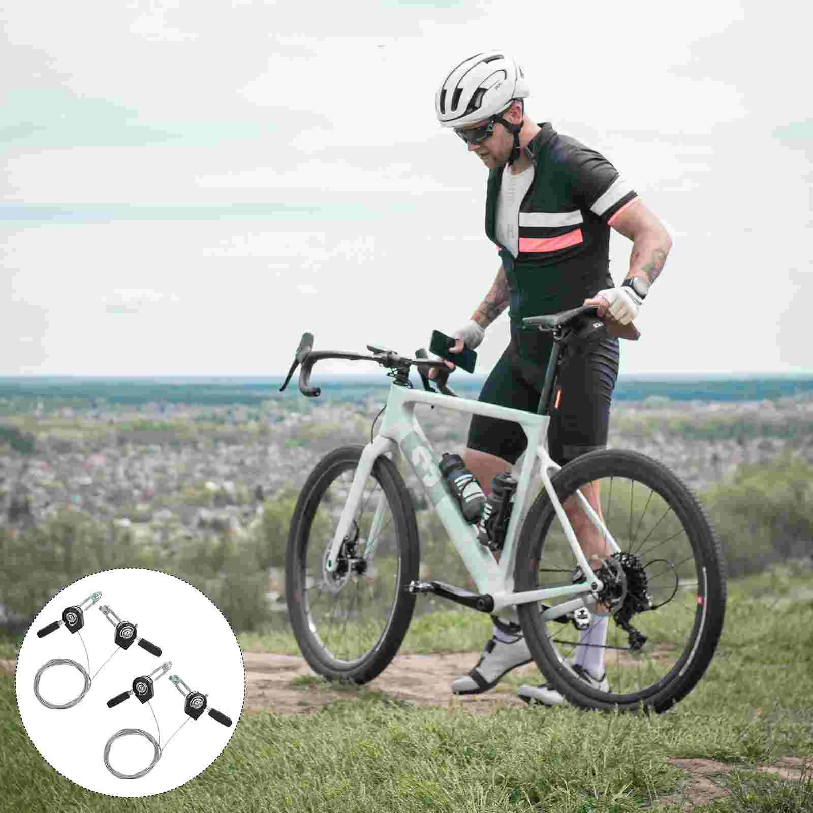 2 Pcs Speed controller Bike Derailleur Variable Transmission Shifter Metal Handlebar Parts Flat Dial Supplies
2 Pcs Speed controller Bike Derailleur Variable Transmission Shifter Metal Handlebar Parts Flat Dial Supplies