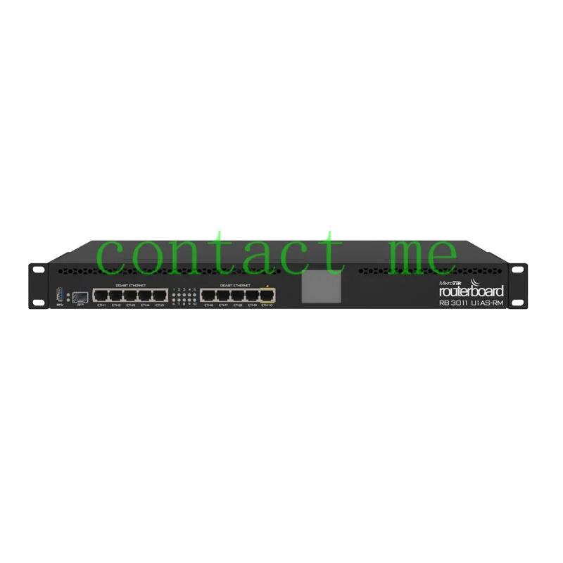 Mikrotik RB3011UiAS-RM высокоскоростной оптоволоконный широкополосный гигабитный проводной маршрутизатор, 10 гигабитных портов
Mikrotik RB3011UiAS-RM высокоскоростной оптоволоконный широкополосный гигабитный проводной маршрутизатор, 10 гигабитных портов