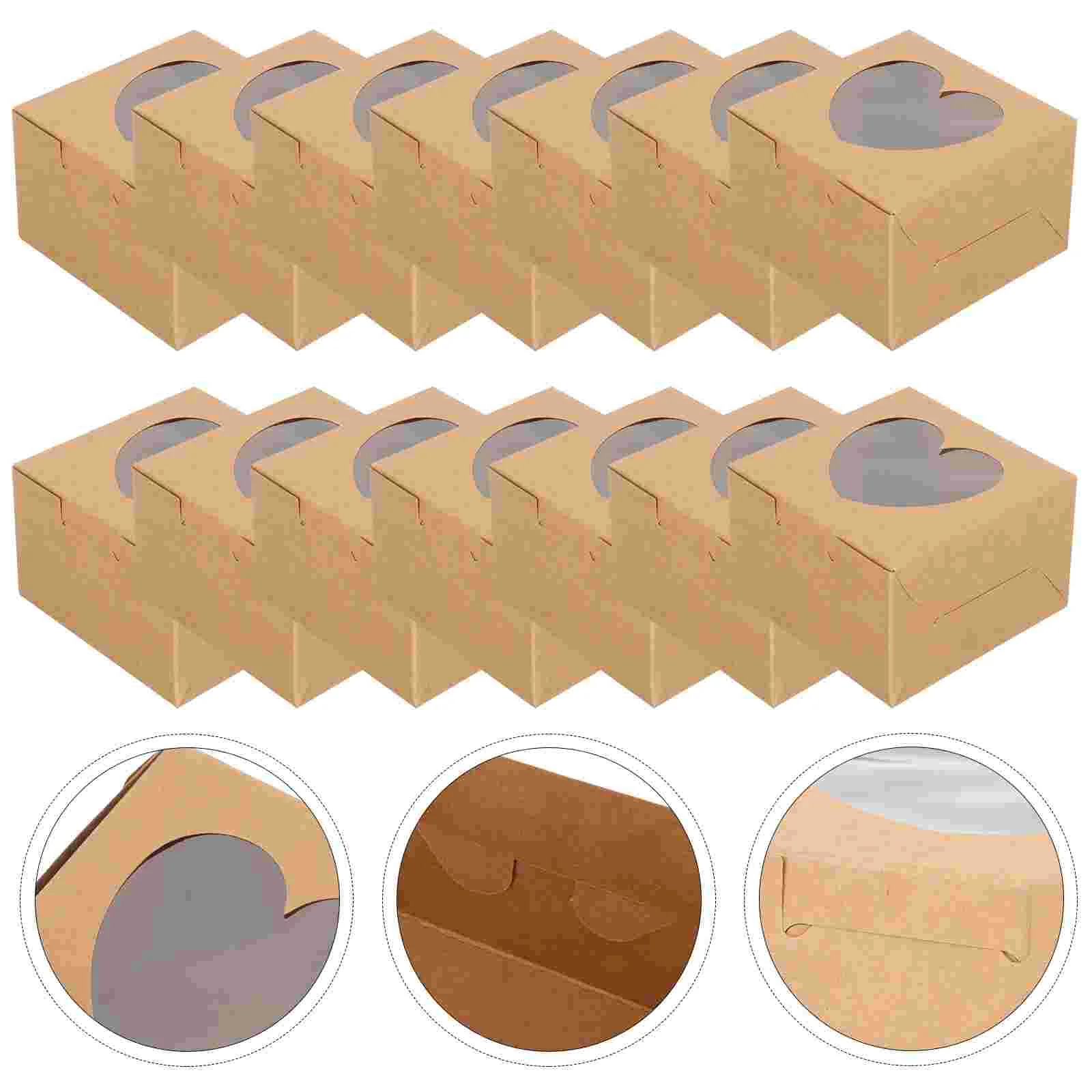 14Pcs Portable Multi-purpose Small Kraft Bakery Box Cake Box Pastry Box Dessert Box Cupcake Box Pie Box
14Pcs Portable Multi-purpose Small Kraft Bakery Box Cake Box Pastry Box Dessert Box Cupcake Box Pie Box