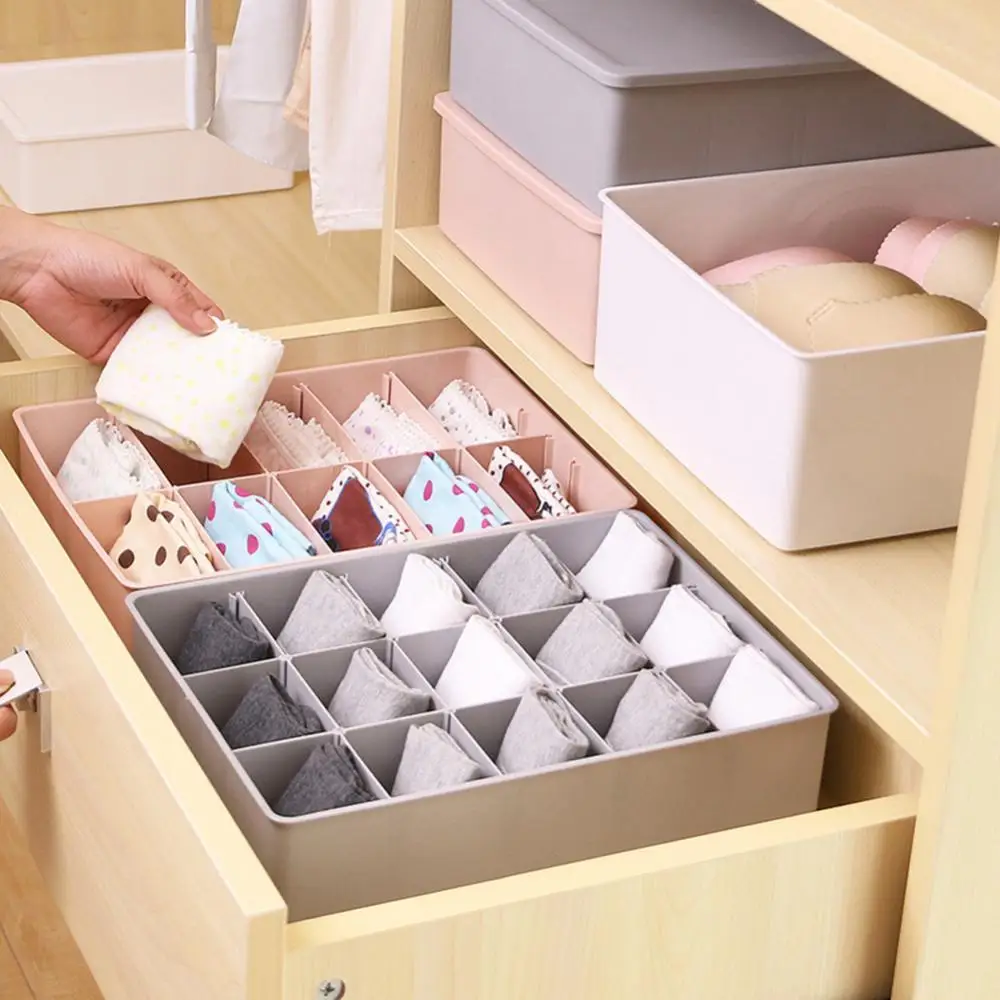 Multi Grid Underwear Organizer Closet Bras Briefs Socks Ties Storage Drawer Box jewelry
Multi Grid Underwear Organizer Closet Bras Briefs Socks Ties Storage Drawer Box jewelry