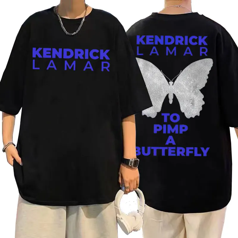 Kendrick Lamar To Pimp A Butterfly Harajuku Print Tee Shirt Men Hip Hop Oversized Short Sleeve Male Tees Man Vintage Streetwear
Kendrick Lamar To Pimp A Butterfly Harajuku Print Tee Shirt Men Hip Hop Oversized Short Sleeve Male Tees Man Vintage Streetwear
