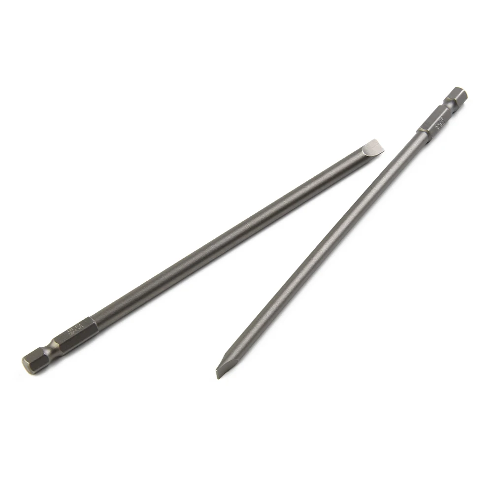 4Pcs 150mm Slotted Screwdriver Bit 3mm-6mm Magnetic Flat Head 1/4\" Hex Shank For Hand Repair Tools Accessories
4Pcs 150mm Slotted Screwdriver Bit 3mm-6mm Magnetic Flat Head 1/4\" Hex Shank For Hand Repair Tools Accessories