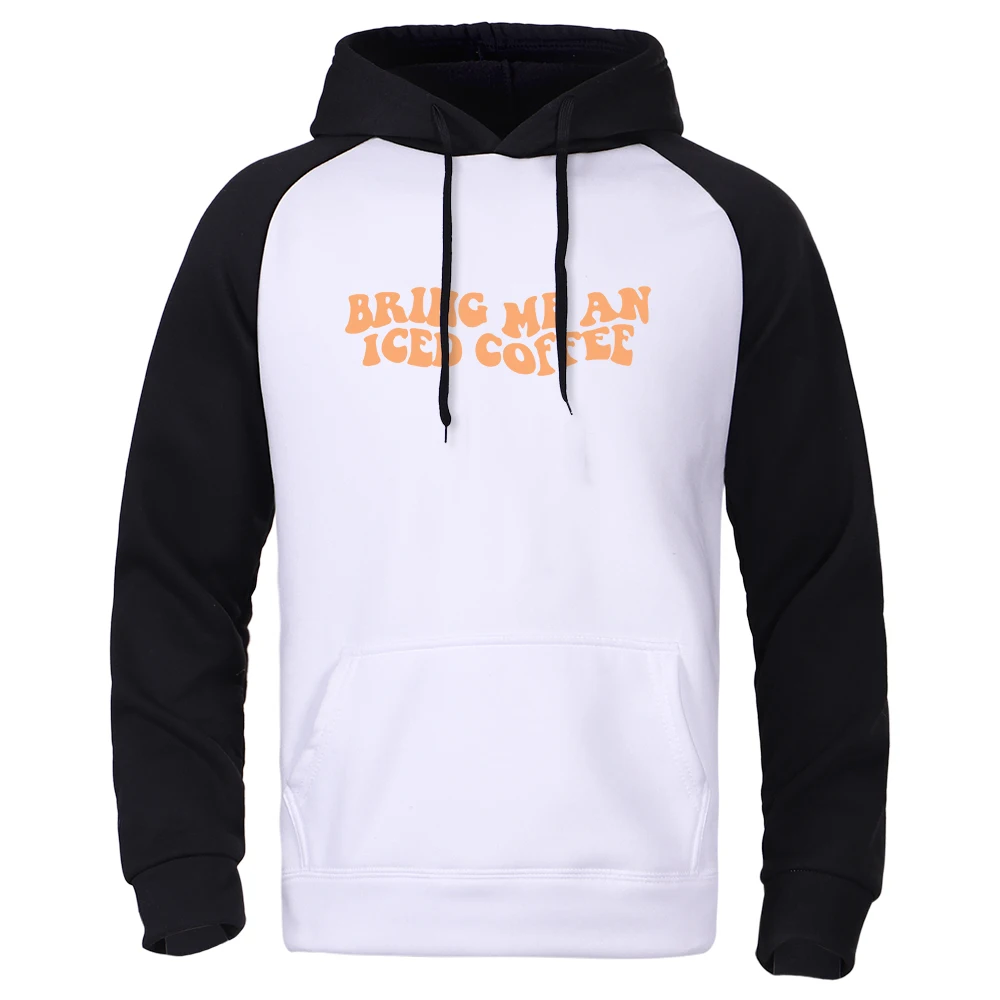 Spring Men Hoodie Bring Me Iced Coffee Print Hip Hop Slim Fit Tracksuit Harajuku Outdoor Fleece Lined Casual Hoody For Man
Spring Men Hoodie Bring Me Iced Coffee Print Hip Hop Slim Fit Tracksuit Harajuku Outdoor Fleece Lined Casual Hoody For Man