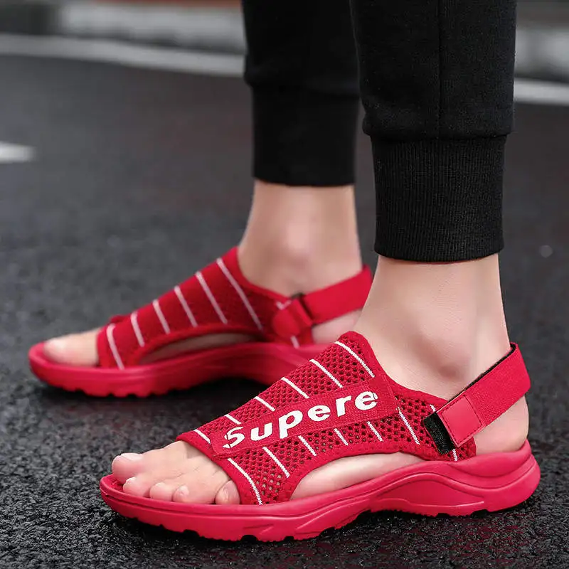 Недорогие мужские пляжные кроссовки для баскетбола, летние сандалии, шлепанцы на большой платформе, Мужская Брендовая обувь известного бре... 
Недорогие мужские пляжные кроссовки для баскетбола, летние сандалии, шлепанцы на большой платформе, Мужская Брендовая обувь известного бре...